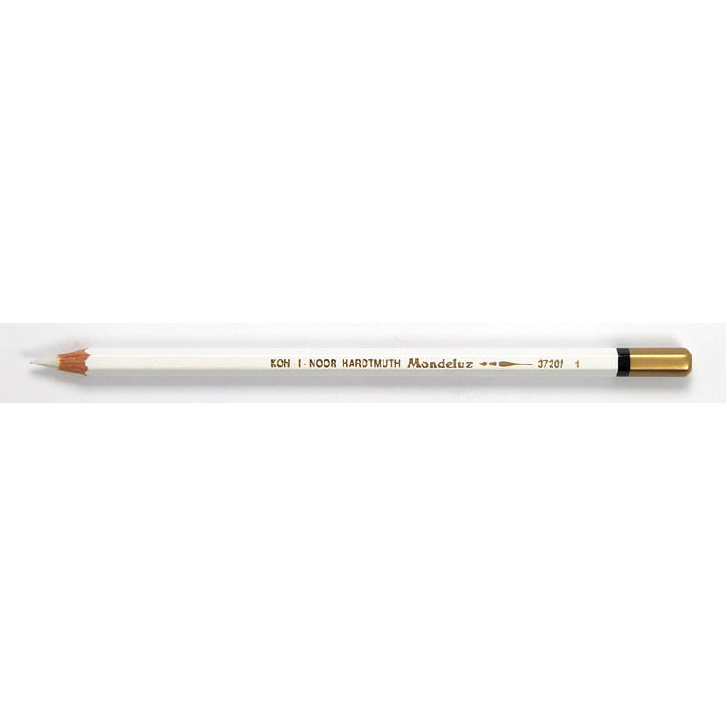 

Карандаш акварельный Koh-i-noor Mondeluz титан белый titanium white (3720/1)
