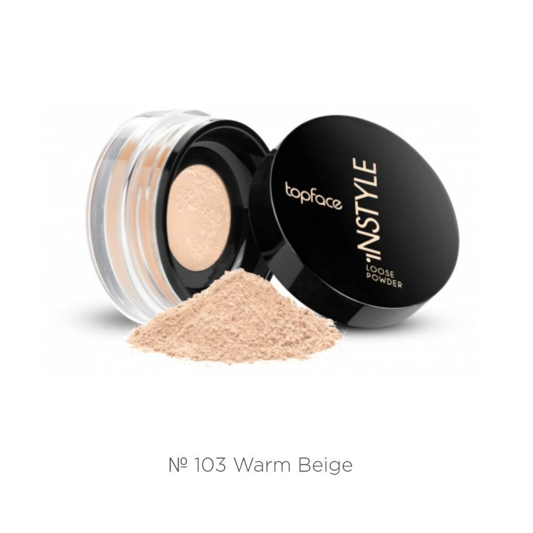 

Пудра рассыпчатая TopFace Instyle Perfective Loose Powder, оттенок 103