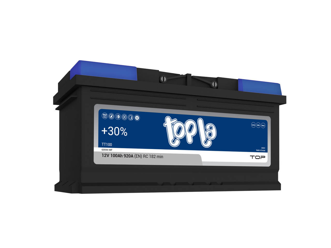 

Аккумулятор автомобильный Topla Top 6CT-100 АзE (118800)