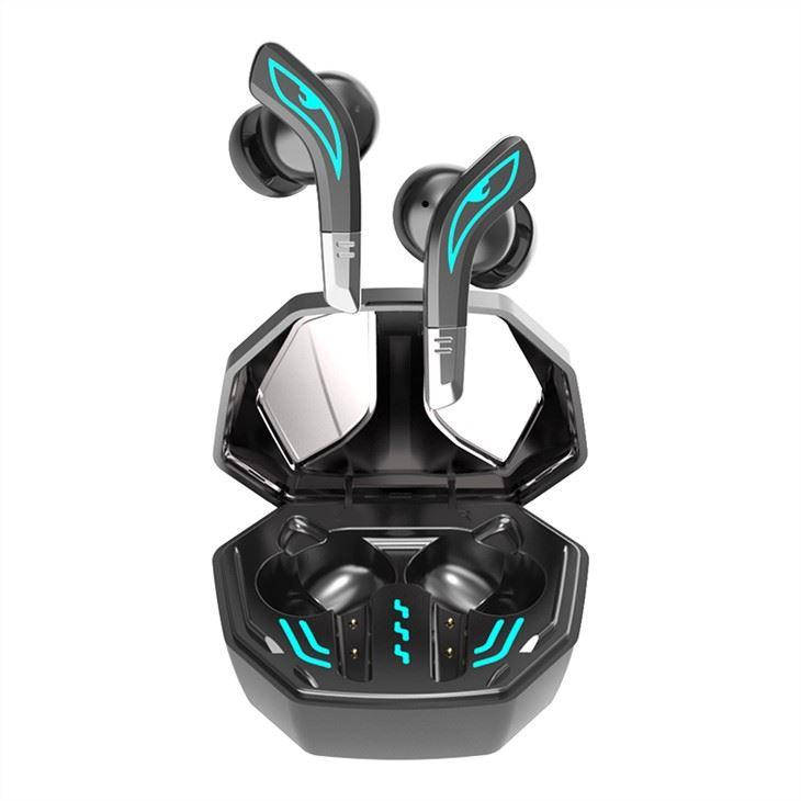 

Игровые беспроводные bluetooth наушники TWS Md158 с ультранизкой задержкой и сенсорным управлением, Черный
