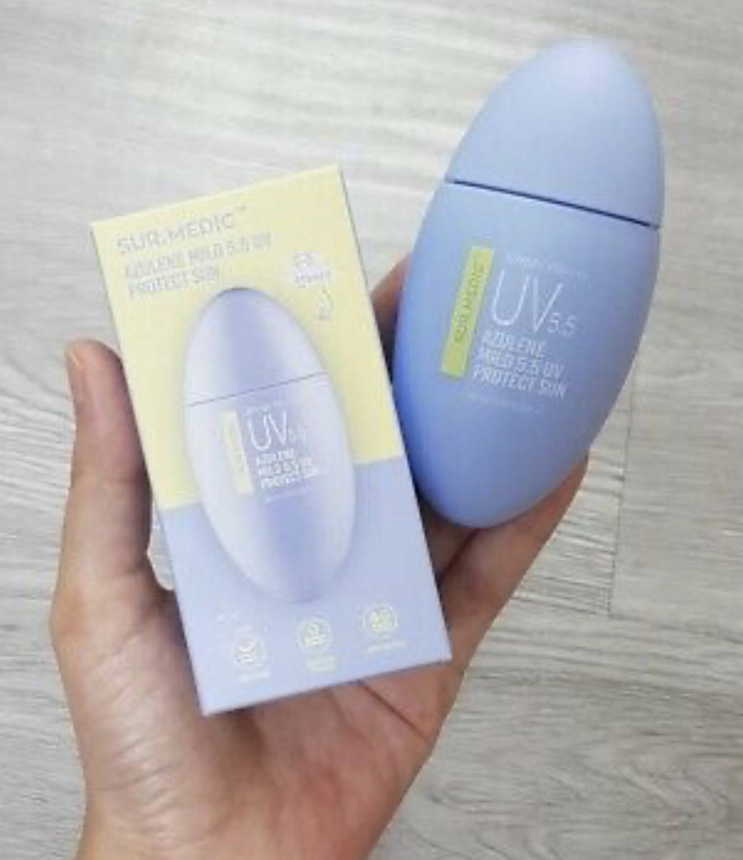 

Солнцезащитный крем с азуленом Neogen Sur. Medic Azulene Mild 5.5 UV Protect