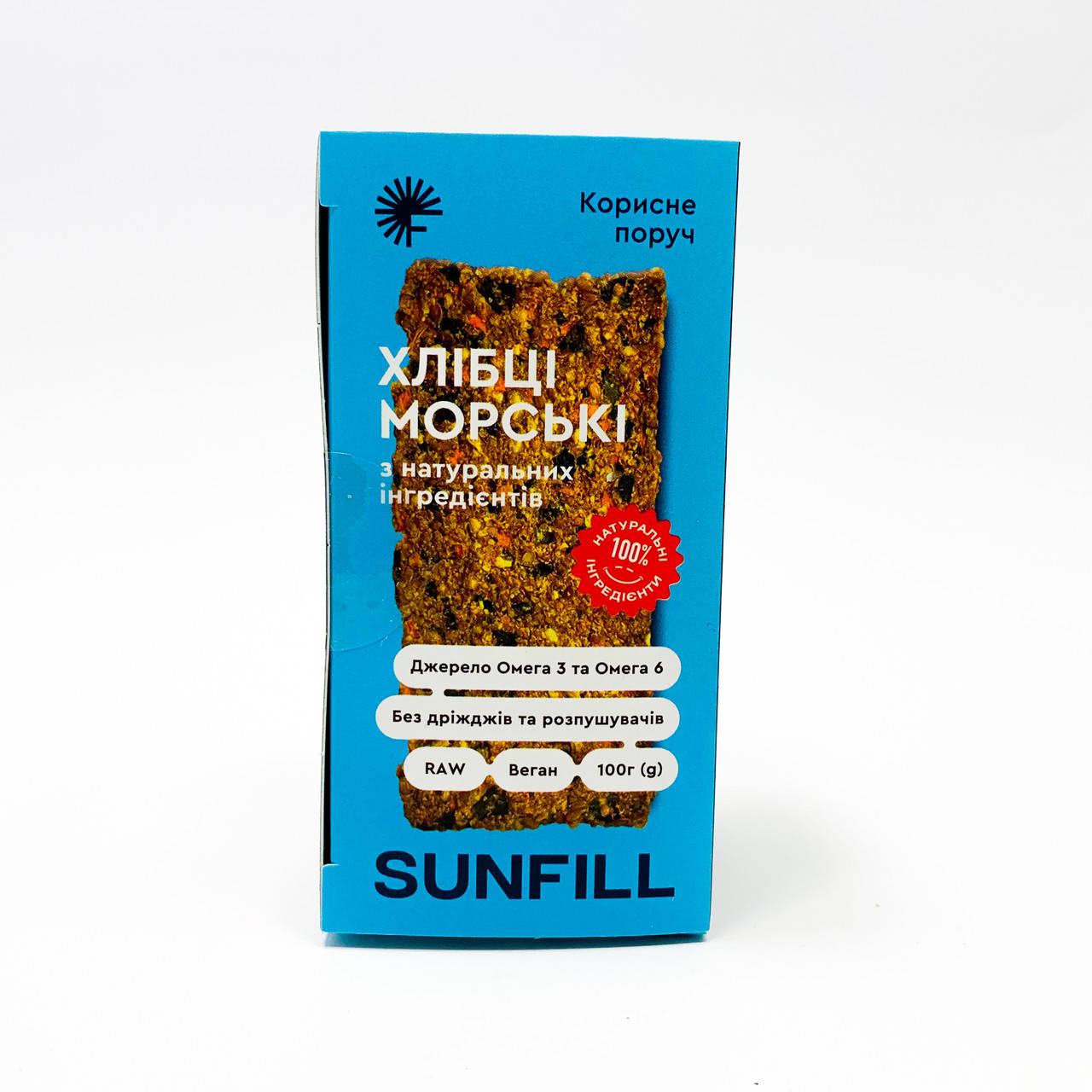 

Хлебцы SUNFILL морские, 100 г