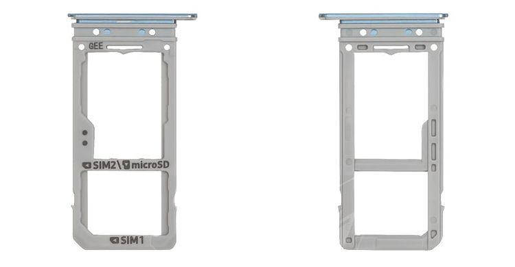 

Держатель (лоток) Сим карты Samsung Galaxy S8 G950FD на 2 SIM Coral Blue, Голубой