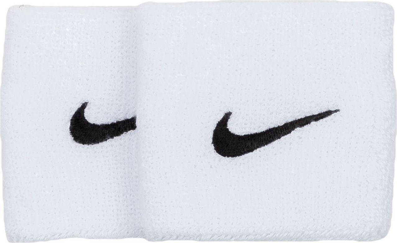 

Напульсники Nike SWOOSH WRISTBANDS 2 шт белые N.NN.04.101.OS