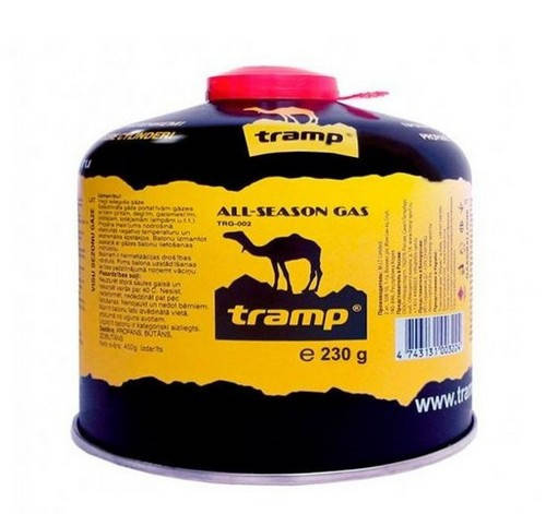 

Баллон газовый Tramp (резьбовой) 230 грам TRG-003