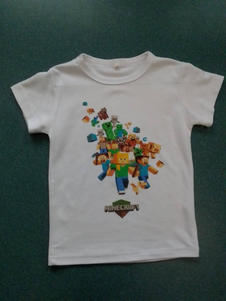 

Футболка детская М-крафт ( M-craft) (на мальчика или девочку). 128