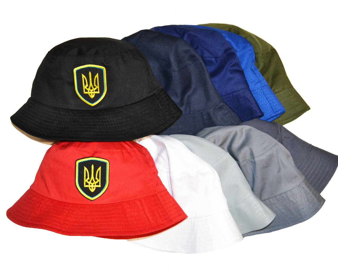 

Панама для мужчин и женщин с Гербом Украины 58 см