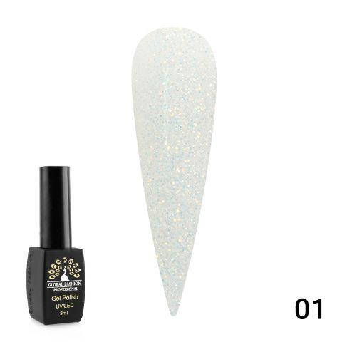 

Гель лак Opal от Global Fashion 01