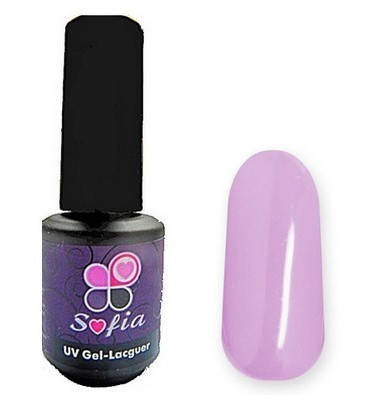 

Гель -лак № 99 UV Gel-Lacguer SOFIA 8.6 мл США (нежно фиалковый )