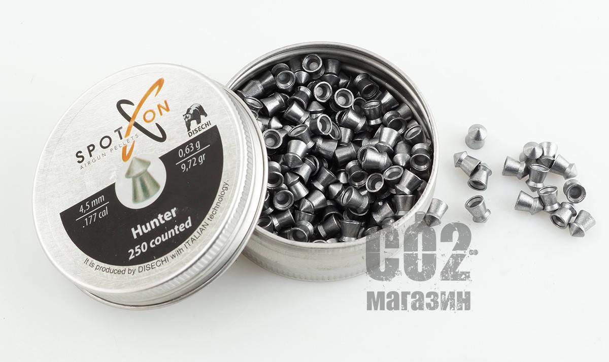 

Пуля Spoton Hunter (0.63г, 250шт)