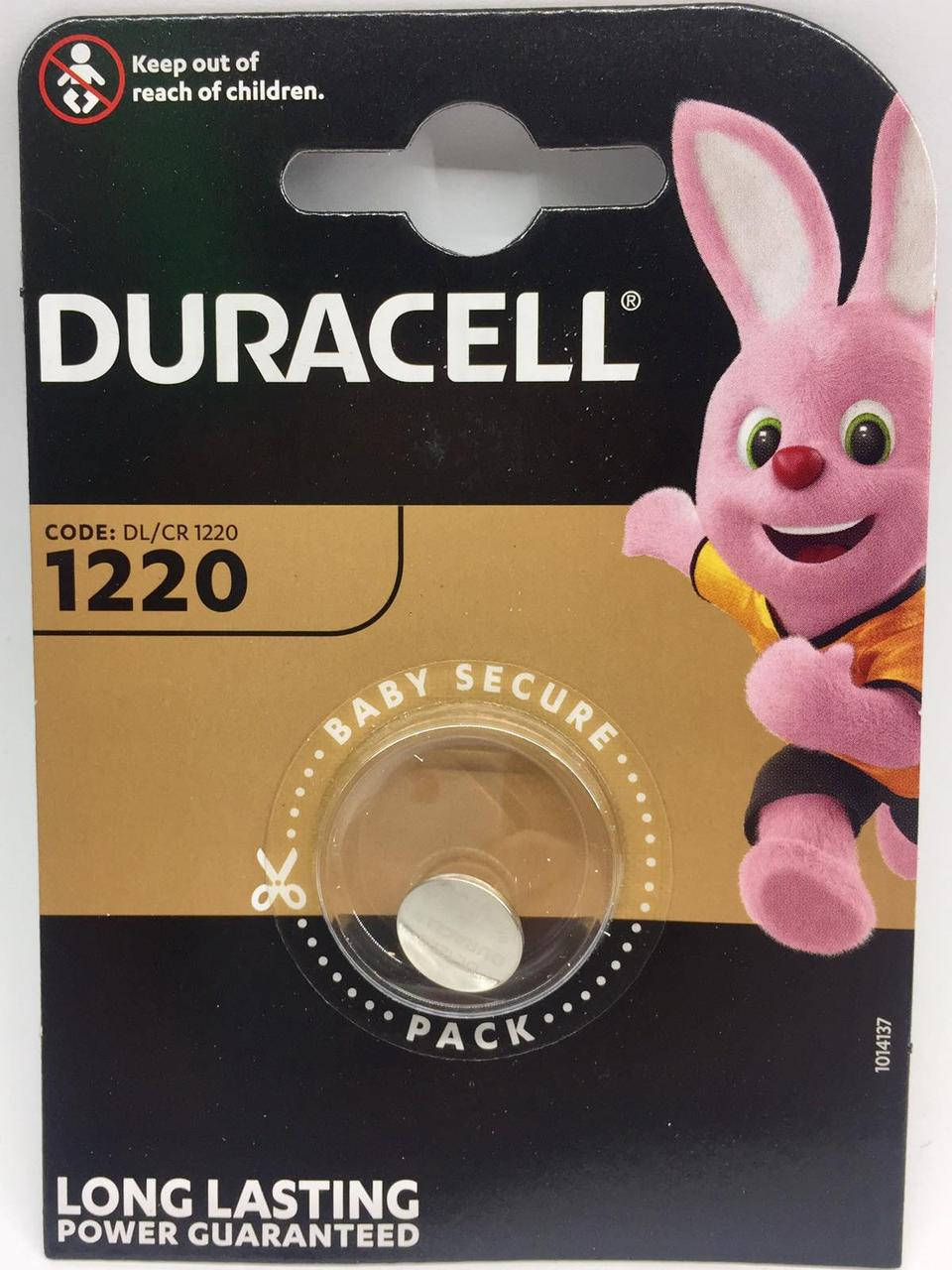 

Батарейки Duracell CR1220 3V lithium