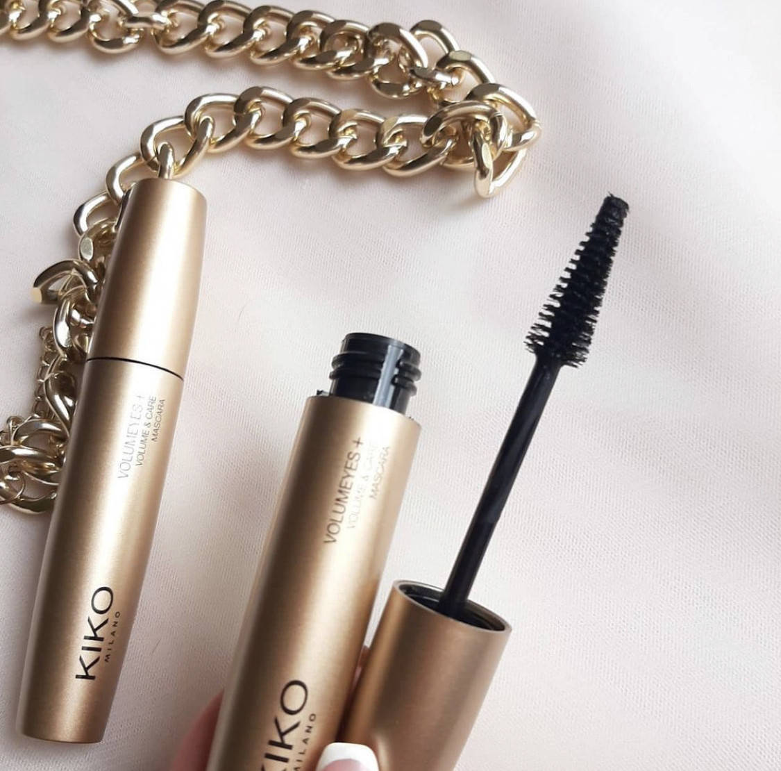 

Тушь с активным эффектом увеличения объёма от KIKO MILANO, Черный