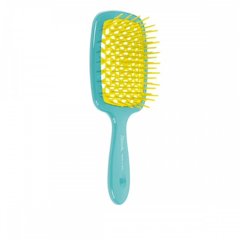

Расческа Janeke superbrush the original Голубой/Желтый