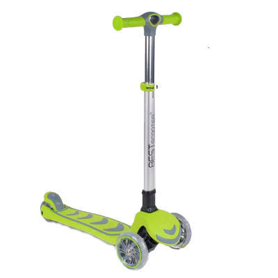 

Трехколесный самокат Best Scooter Maxi 46987 Салатовый, светящиеся колеса