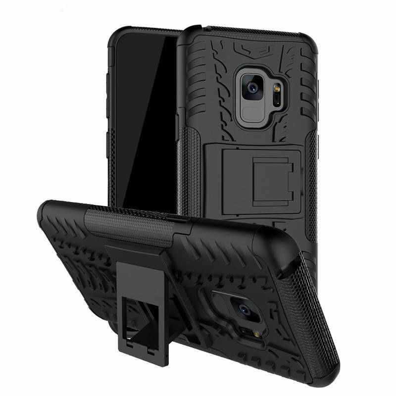 

PC + TPU чехол Armor для Samsung Galaxy S9 (8 цветов) чёрный