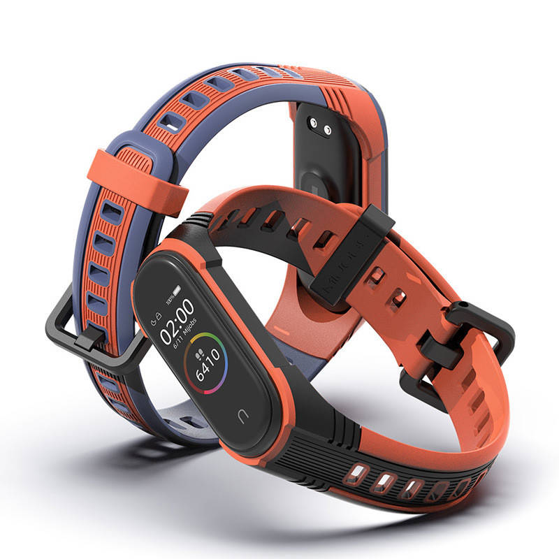 

Cиліконовий ремінець MiJobs Sport для Xiaomi Mi Band 3/4. Оригінал. Подарунок!