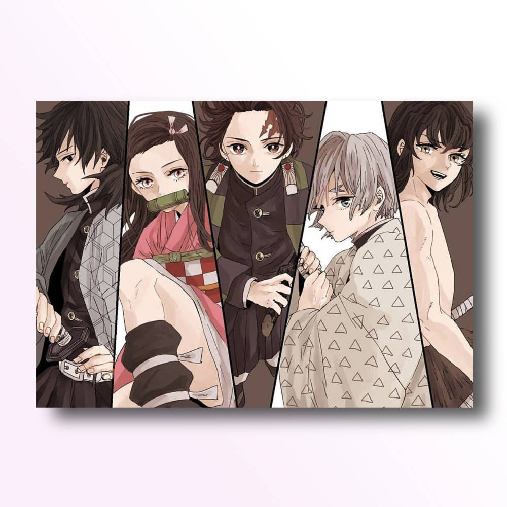 

Плакат А3 Клинок, рассекающий демонов 02