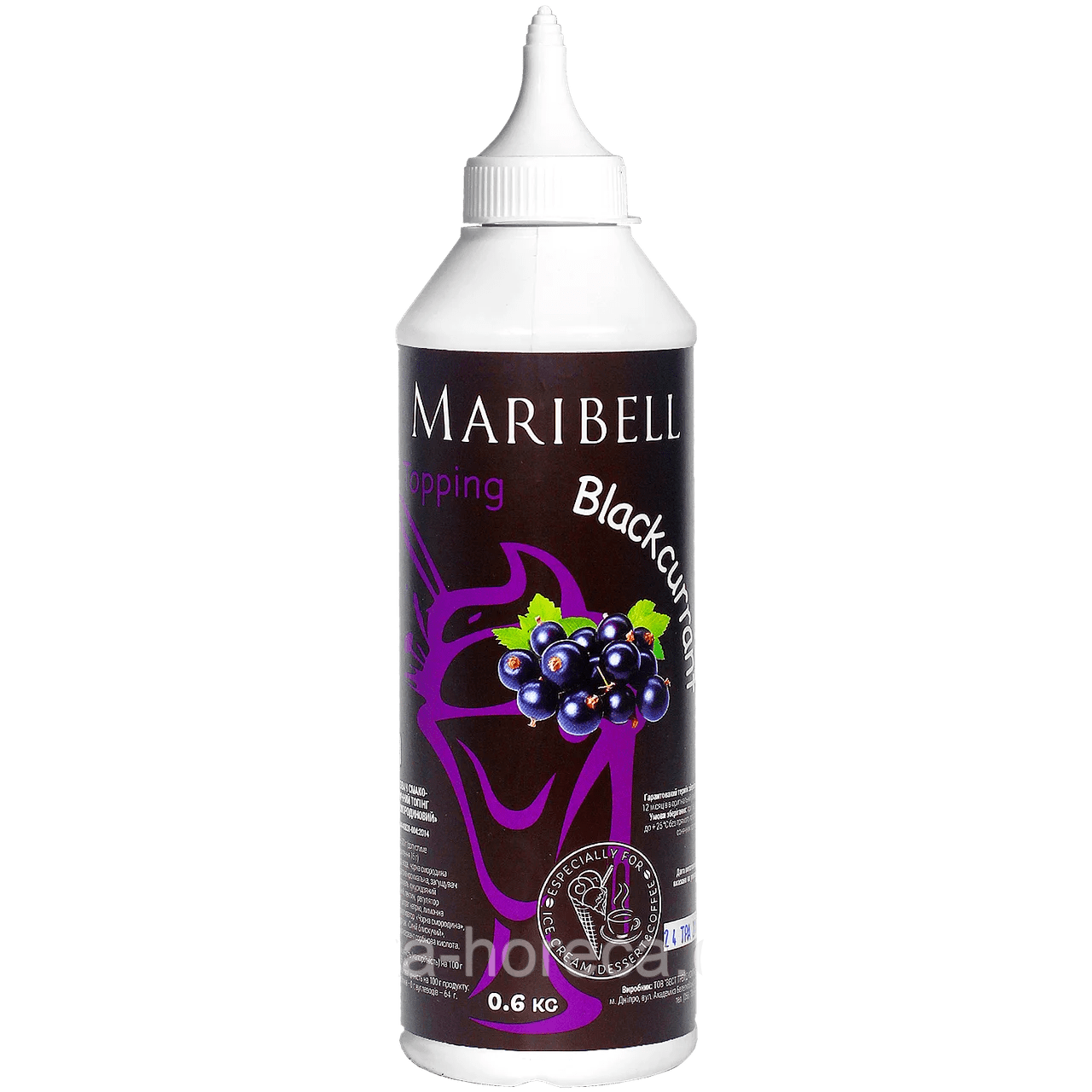 

Топпинг "Мaribell" Черная смородина 600гр