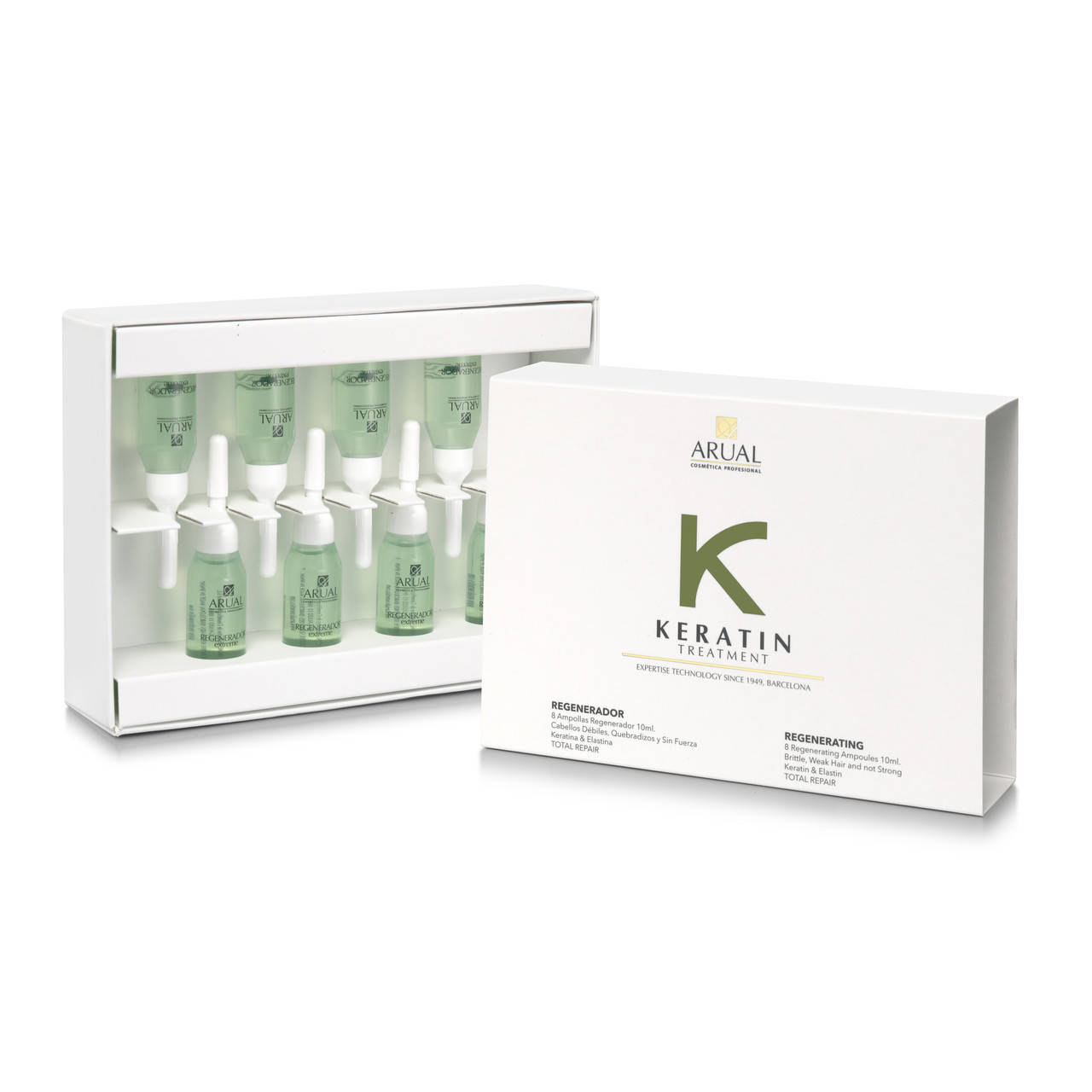 

Ампулы Arual Keratin Regenerating 1шт*10 мл