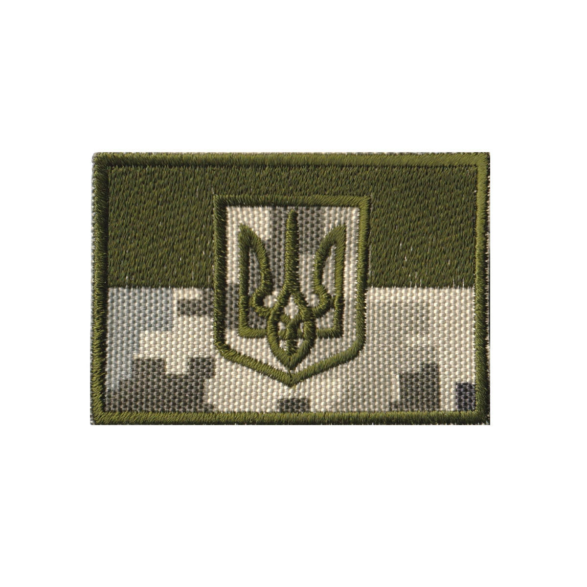 

Нашивка, патч, шеврон "Прапор України з гербом" піксель