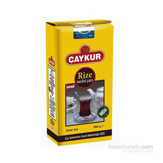 

Турецкий чёрный чай 1 кг Caykur Rize Turist Çay