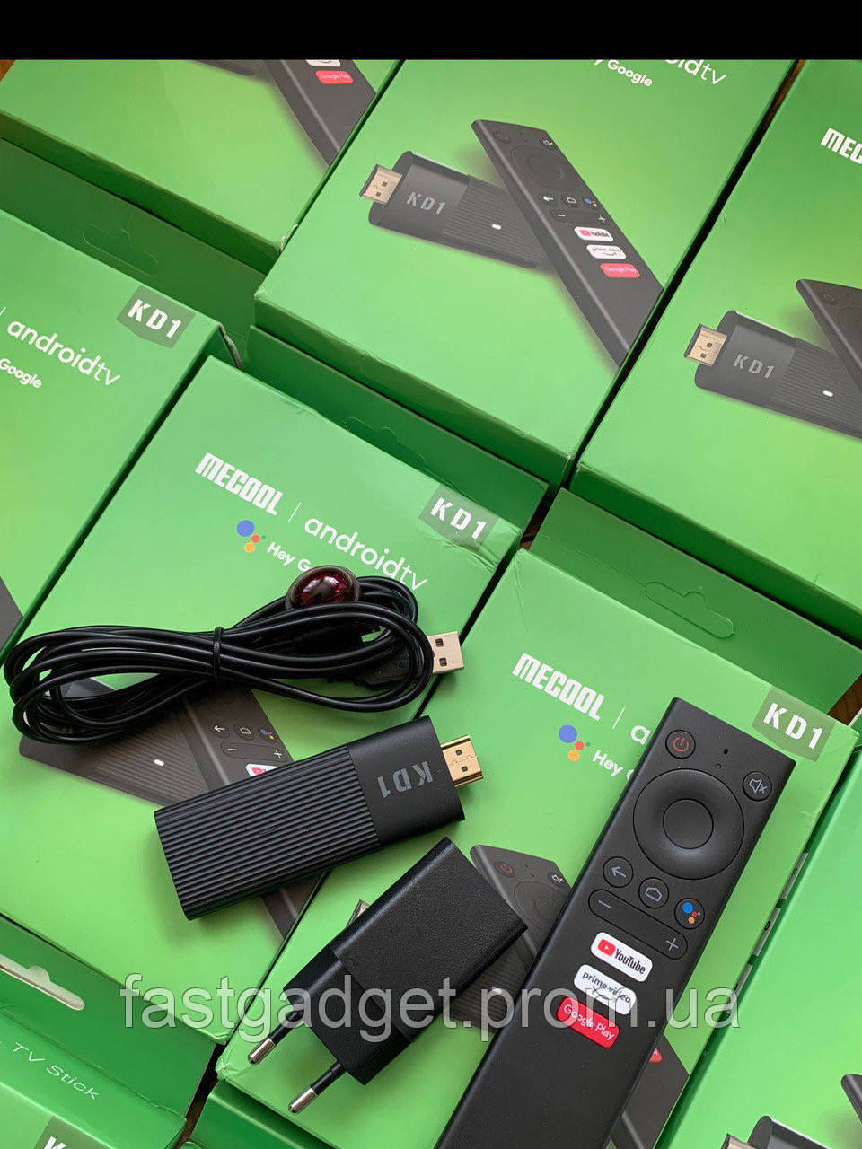 

⫸ Mecool KD1 Stick смарт тв приставка Android tv box андроїд Smart s