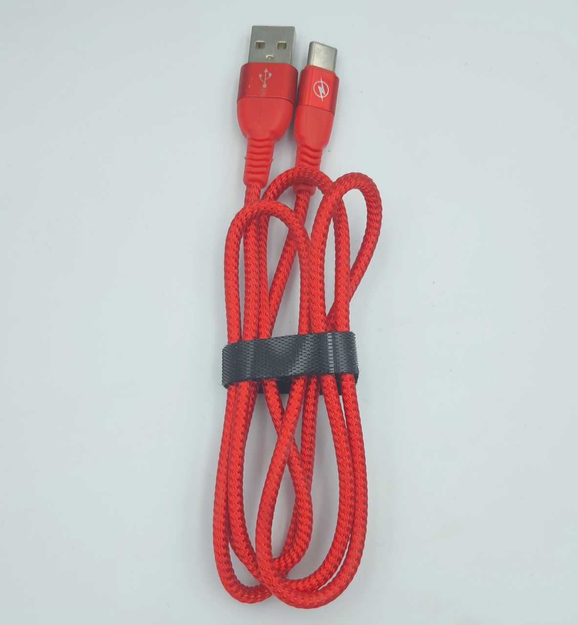 

Кабель тканевый цветной 1м Type-c