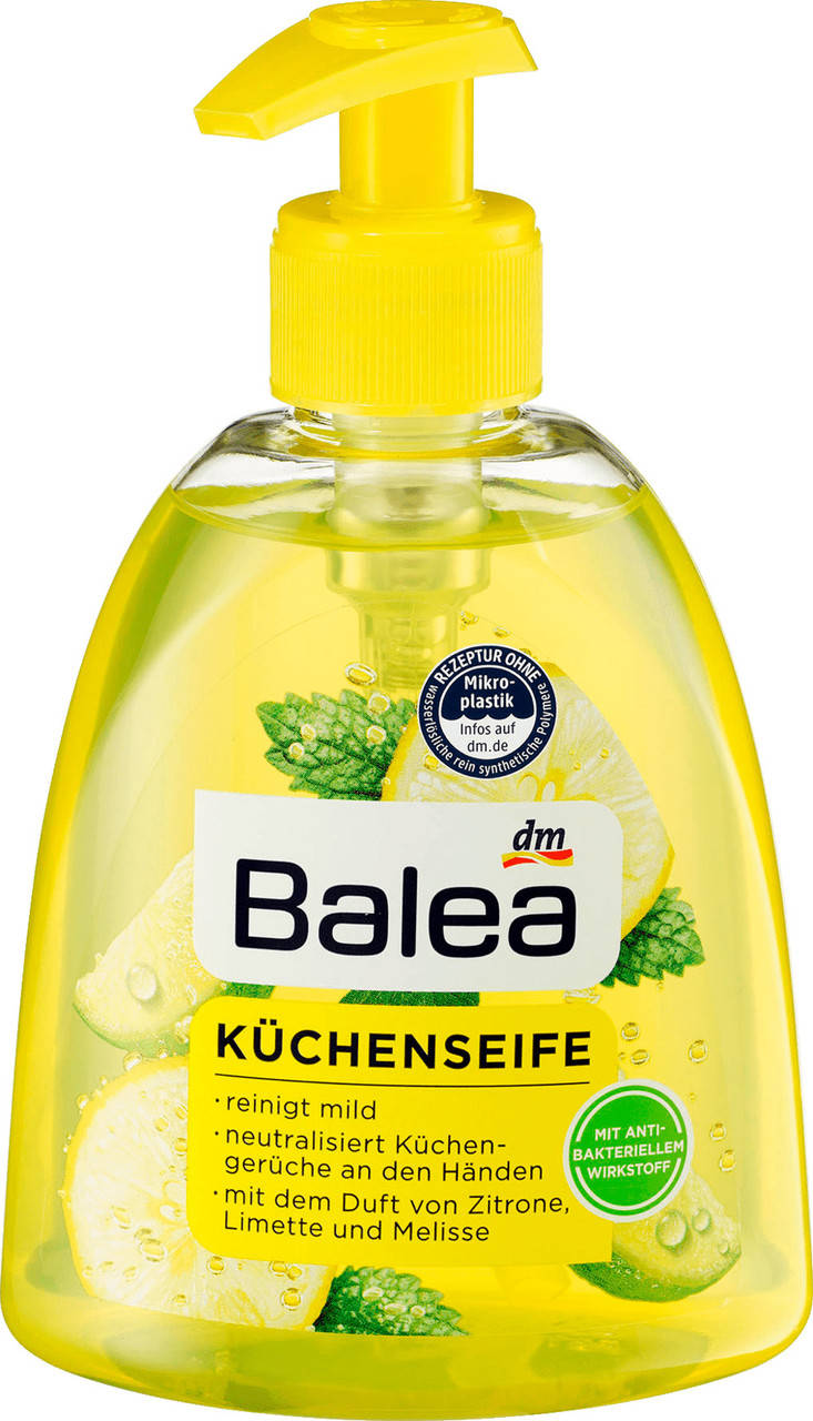 

Жидкое мыло Balea для кухни (Лайм и мелисса) 300 мл
