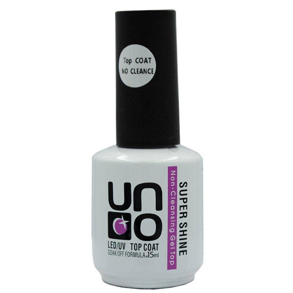

Топ для ногтей UNO 15 мл Super Shine Non-Cleansing Top