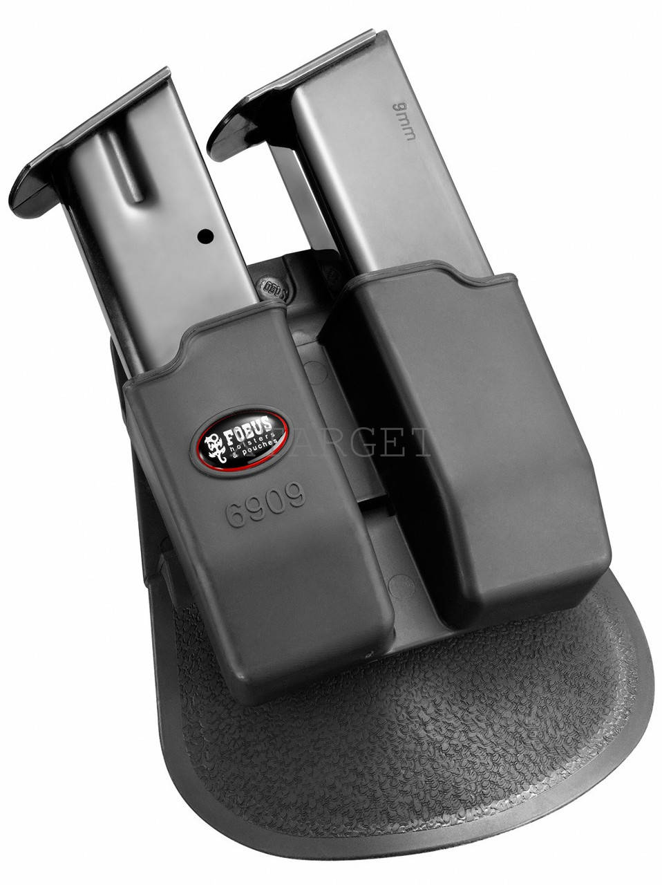 

Подсумок Fobus для двух двухрядных магазинов, с креплением на ремень 5 см
