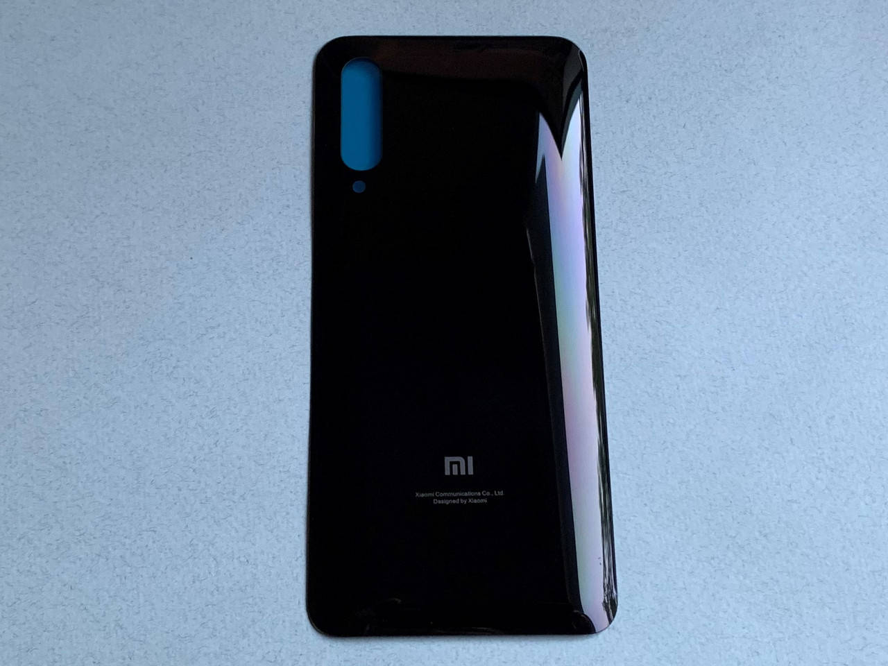 

Задняя крышка для Xiaomi Mi 9 Black на замену чёрная, Черный