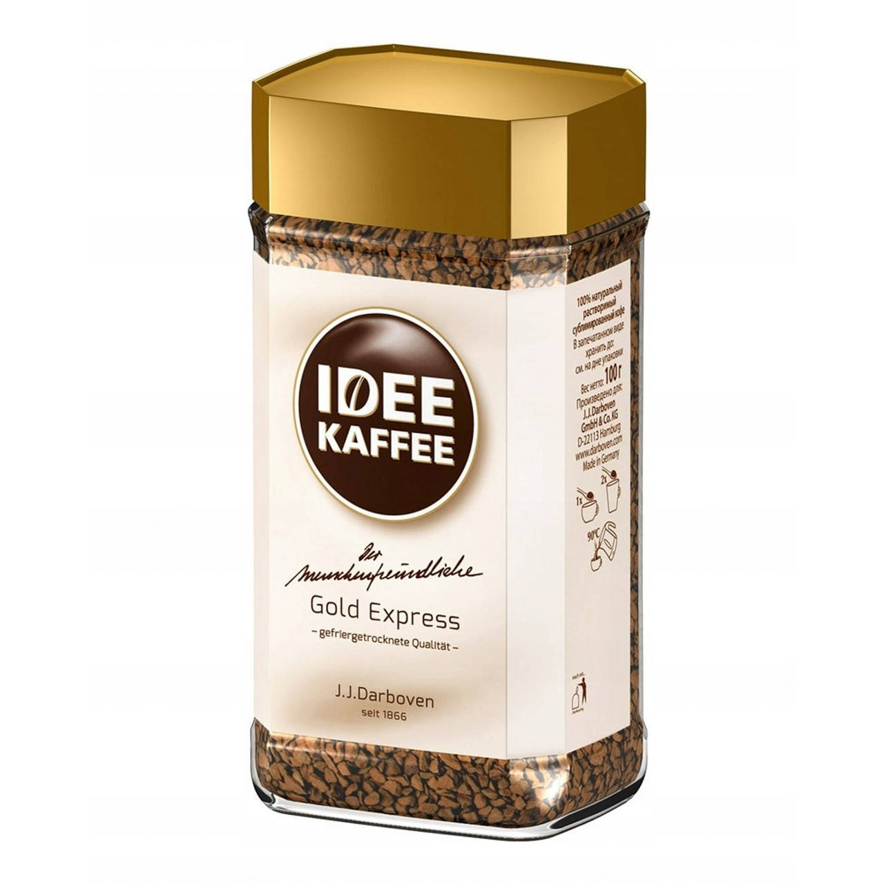 

Кофе растворимый Idee Kaffee Gold Express 100 г