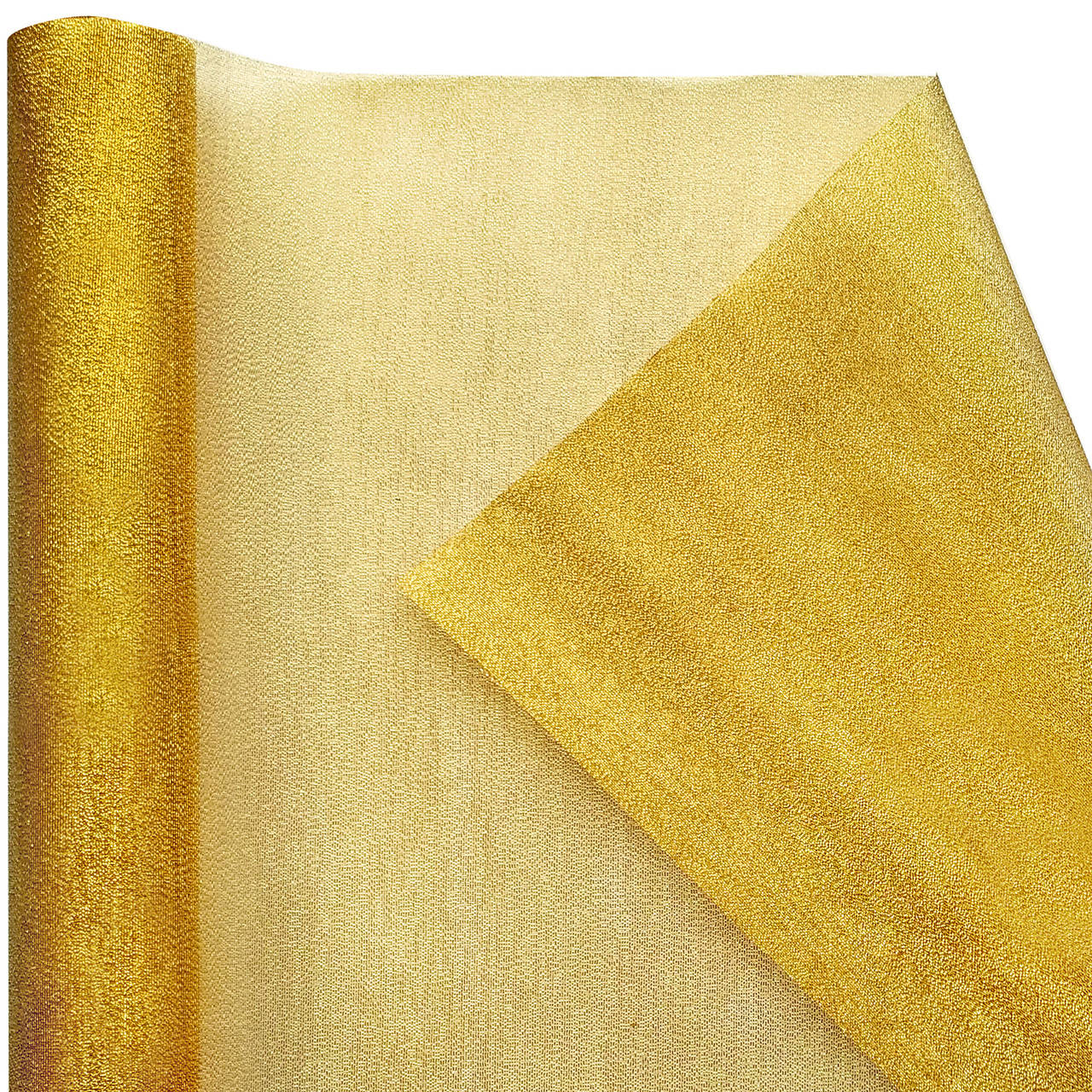 

Органза snow золотистая 47 см х 7 метров