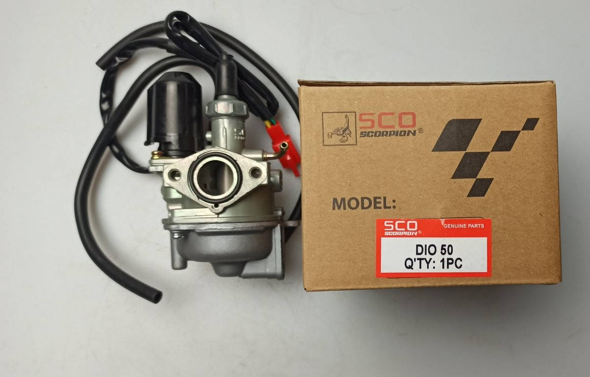 

Карбюратор на скутер Honda Dio 27. Производитель Тайвань.