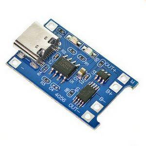 

Плата защиты контроллер BMS 1S на TP4056 для заряда Li-ion аккумулятора 5V 1A (TYPE C)