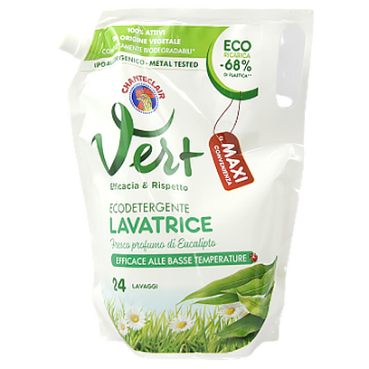 

Гель для прання Верт евкаліпт запаска CC Vert lavatrice eucalipto 24p 1,224L 8шт/ящ (Код : 00-00010467)