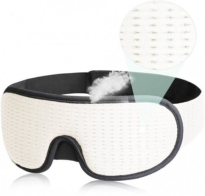 

Маска для сна дышащая Silenta 3D Breath White, Белый