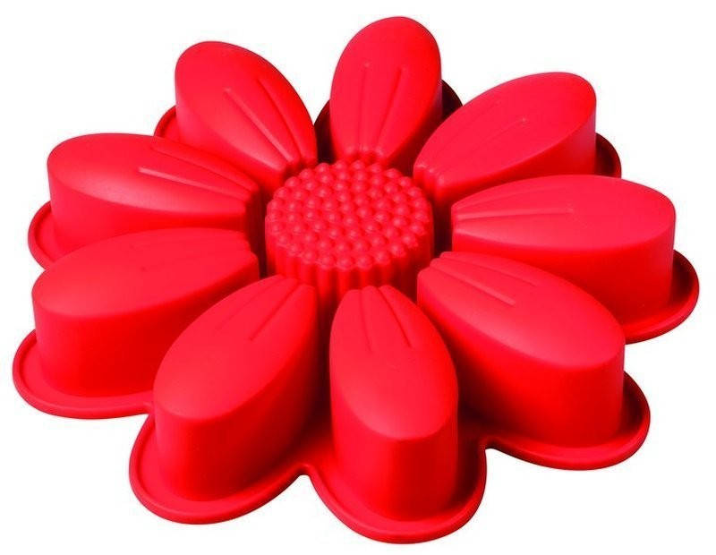 

Силиконовая форма для выпечки Лепестки 25 см, Разные цвета