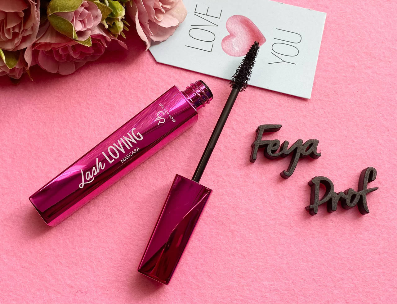 

Тушь для ресниц Lash Loving Golden Rose, Черный