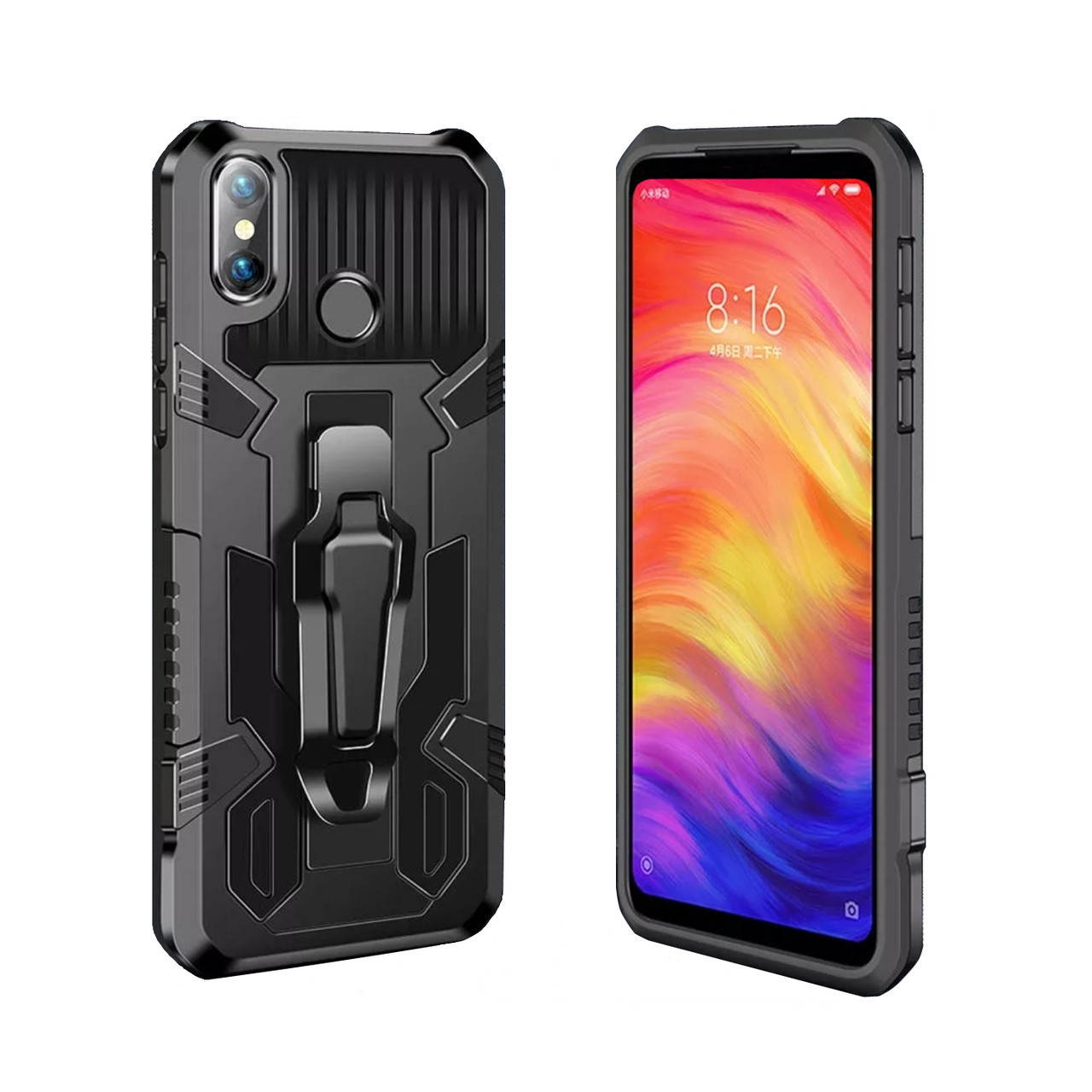 

Xiaomi Redmi Note 5 / Xiaomi Redmi Note 5 Pro. Защитный чехол Armor TR (трансформер), Черный