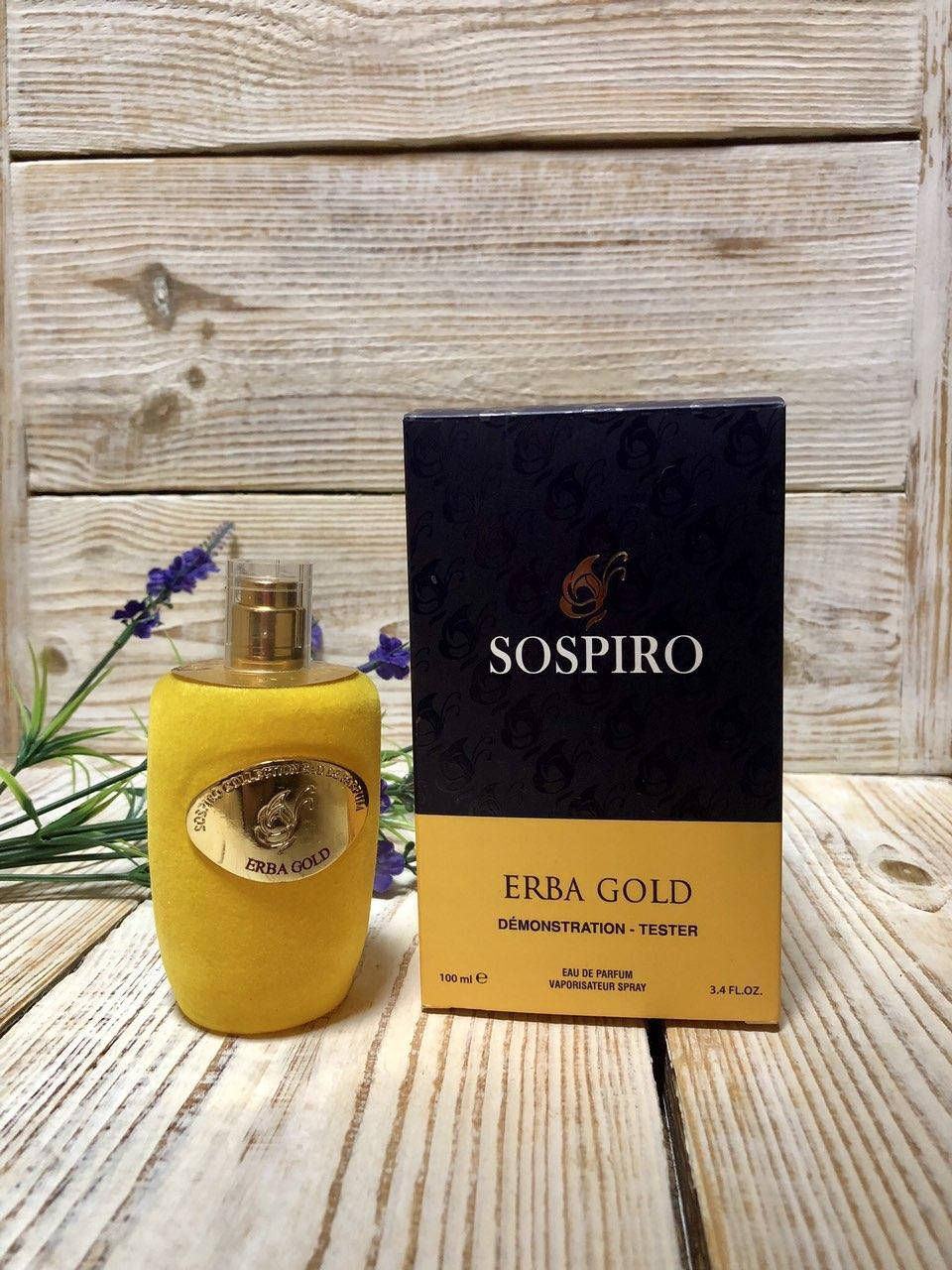 

Духи Тестер Sospiro Erba Gold 100 ml | Соспиро Эрба Голд