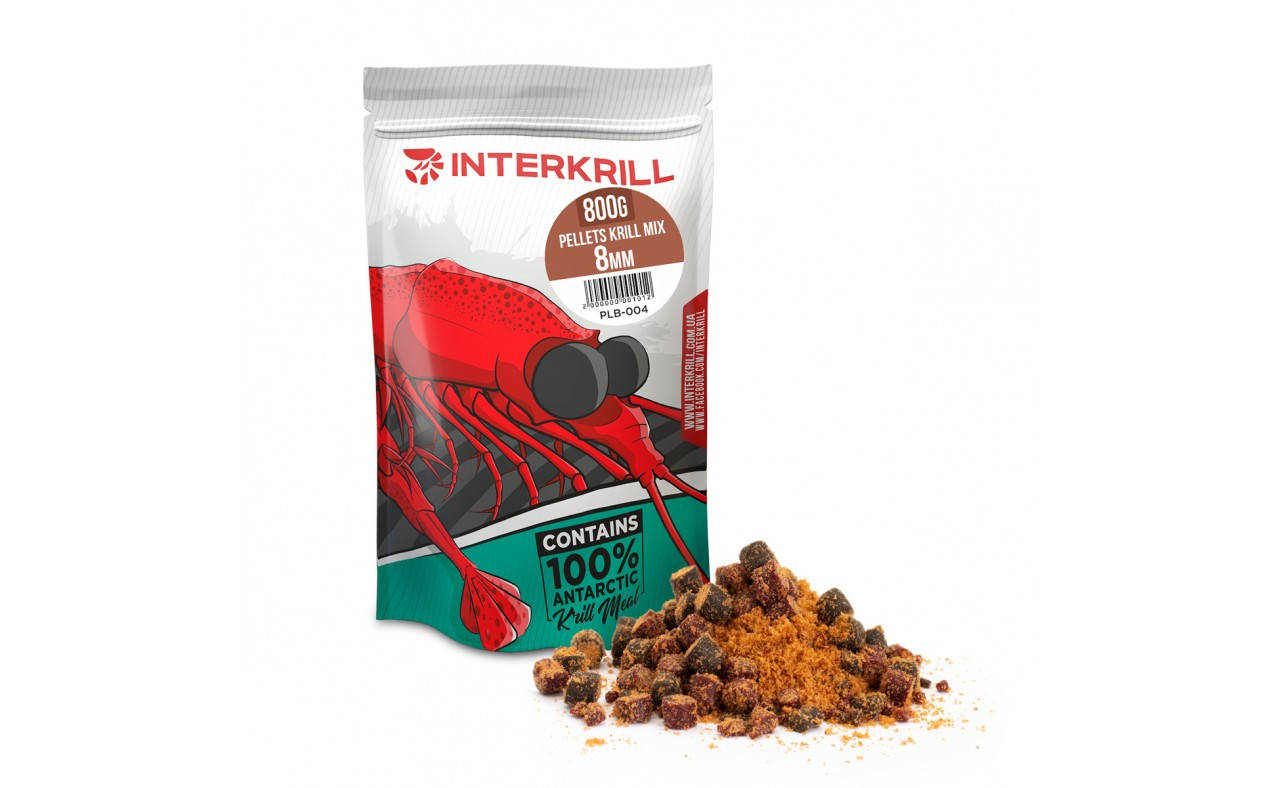 

Пеллетс INTERKRILL 800гKRILL MIX 8мм