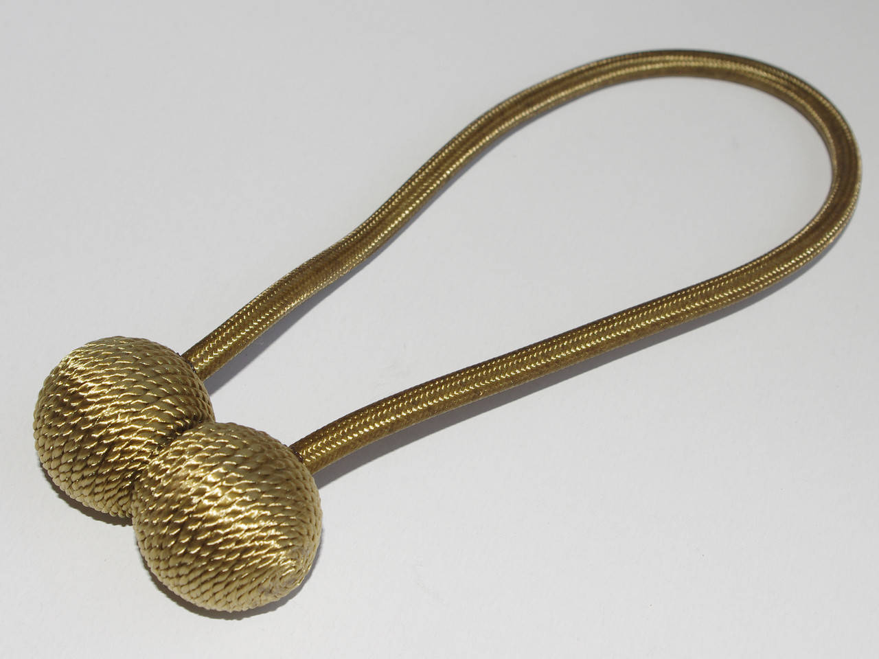 

Магнит-подхват для штор и тюлей плетенный Шар 001, Золотистый