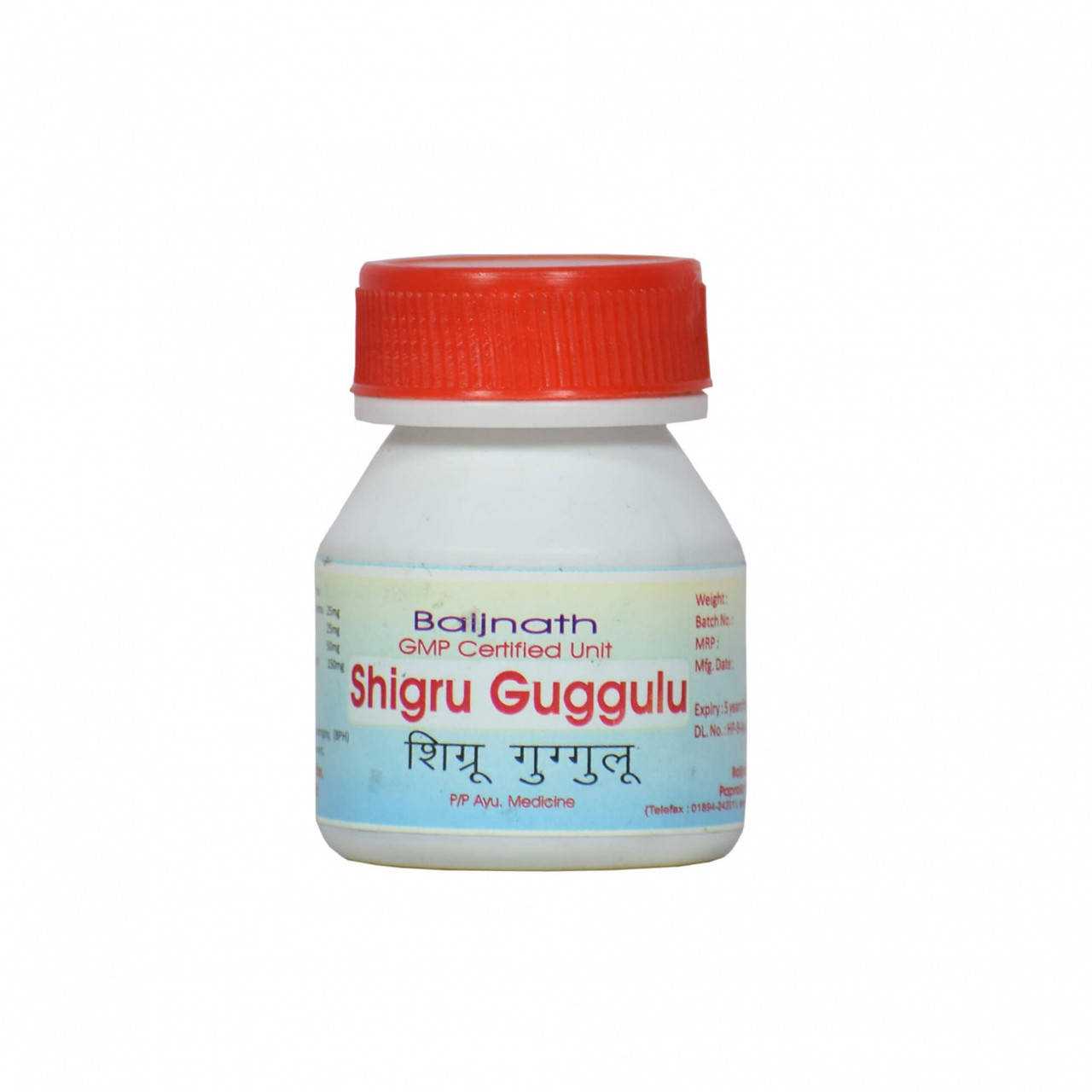 

Шигру Гуггулу 100 таб., Бэйжинат (Shigru Guggulu 100 tab., Baijnath)