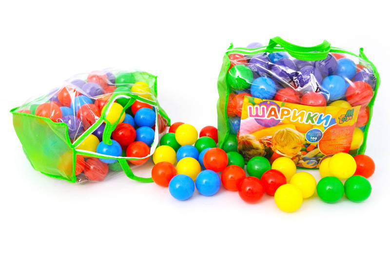 

Шарики для сухих бассейнов в сумке