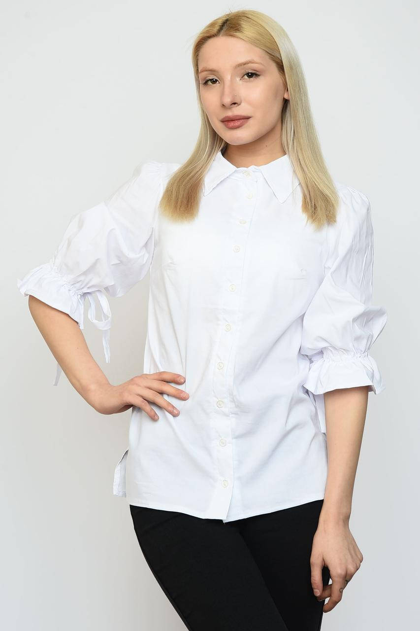 

Рубашка женская белая ААА 143247M, Белый