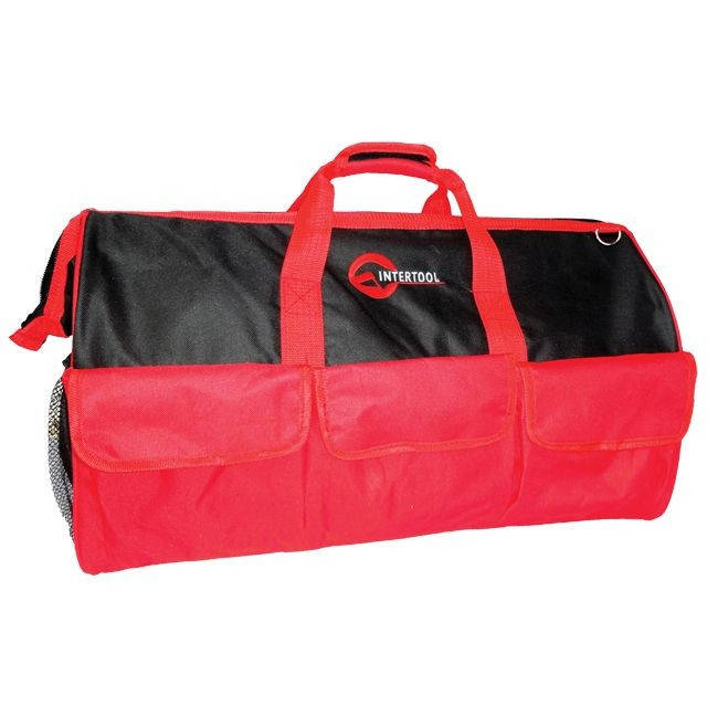 

Сумка для инструментов, 26 карманов 610 мм x 270 мм x 400 мм INTERTOOL BX-9004
