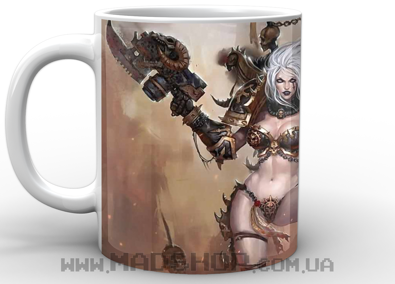 

Кружка Warhammer Girl WH.02.10, Белый