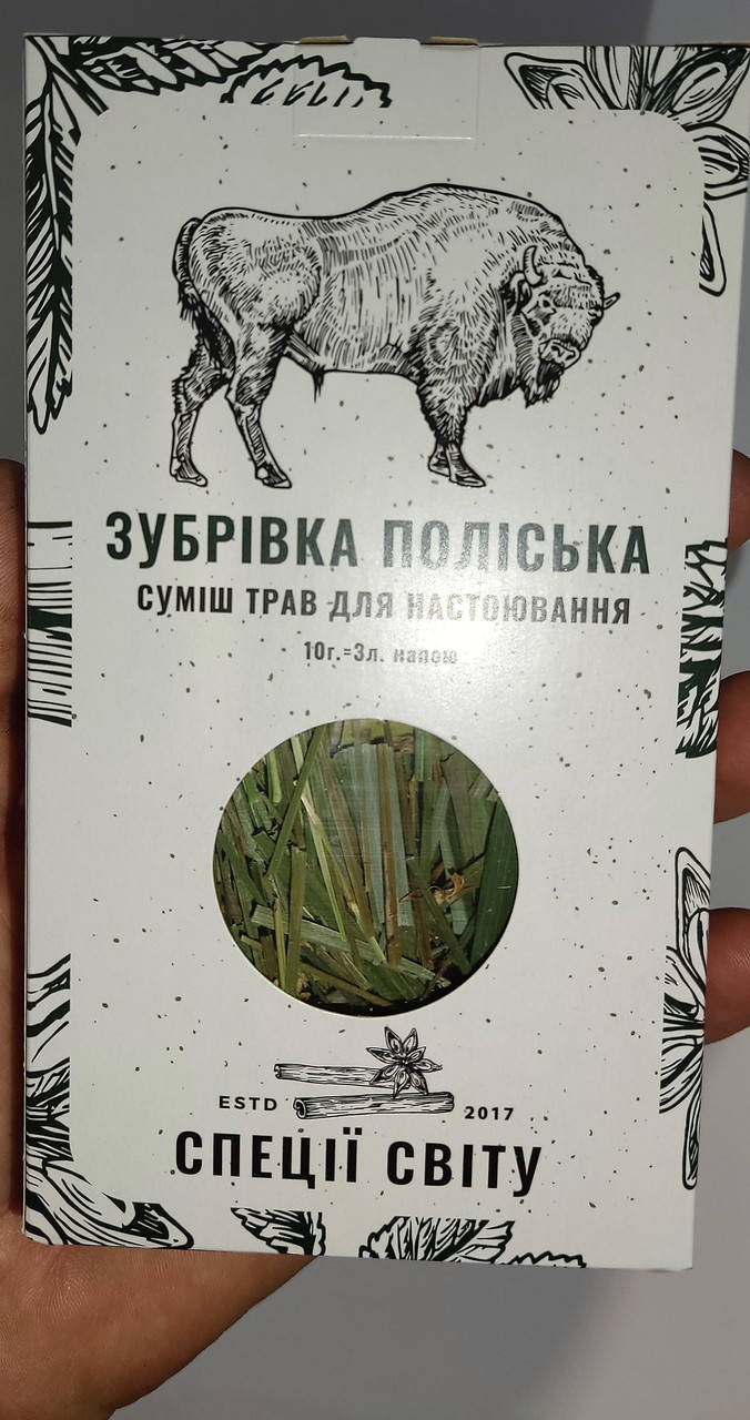

Зубровка Полесская. Смесь трав для настаивания 3л. напитка