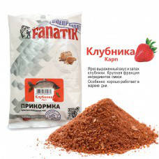 

ПРИКОРМКА FANATIK Клубника Карп , 1 кг